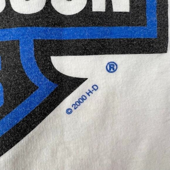 Vintage Harley Davidson Proud to be American Graphic T-shirt Tee Short Sleeve - Picture 9 of 9